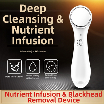 Ionový kozmetický prístroj pre domáce použitie - čistenie, obnovenie pokožky, prenosný, IPX3 vodotesnosť