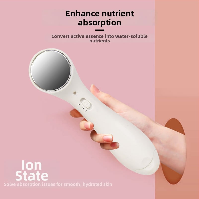 Ionový kozmetický prístroj pre domáce použitie - čistenie, obnovenie pokožky, prenosný, IPX3 vodotesnosť