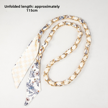 Weiqi hliníkový popruh na tašku, 2501021 - kockovaný vzor, jar 2025 uvedenie, štýl čerstvý a sladký