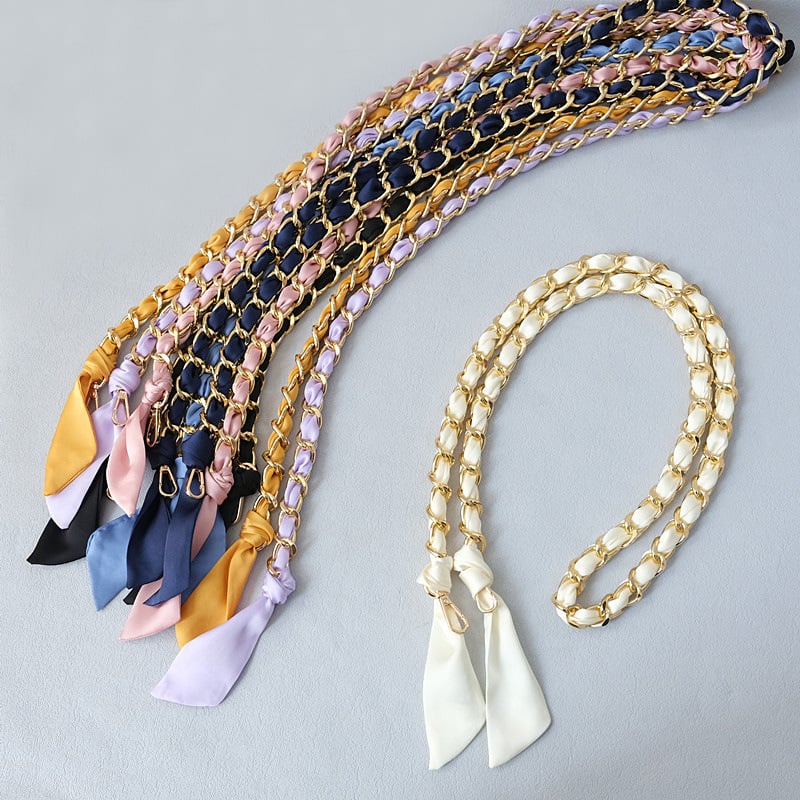 Weiqi hliníkový popruh na tašku, 2501021 - kockovaný vzor, jar 2025 uvedenie, štýl čerstvý a sladký