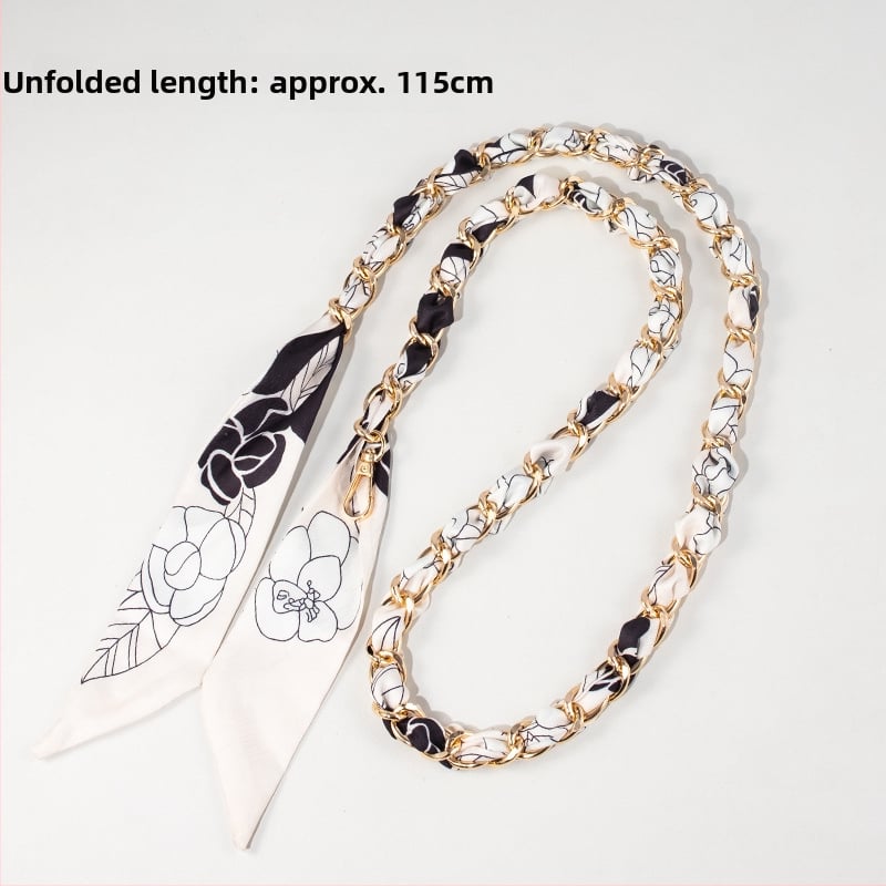 Weiqi hliníkový popruh na tašku, 2501021 - kockovaný vzor, jar 2025 uvedenie, štýl čerstvý a sladký