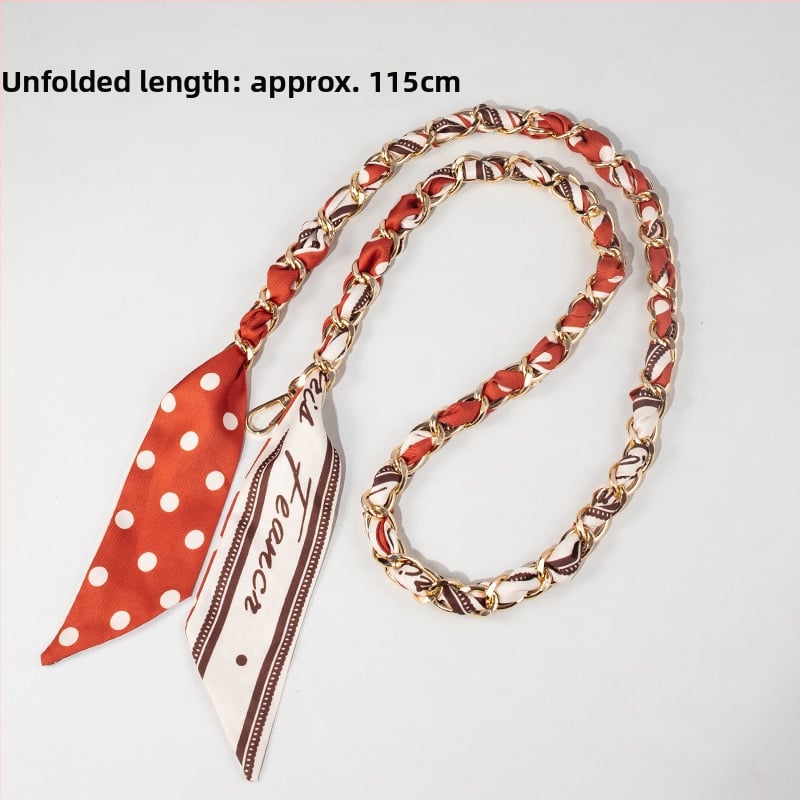 Weiqi hliníkový popruh na tašku, 2501021 - kockovaný vzor, jar 2025 uvedenie, štýl čerstvý a sladký