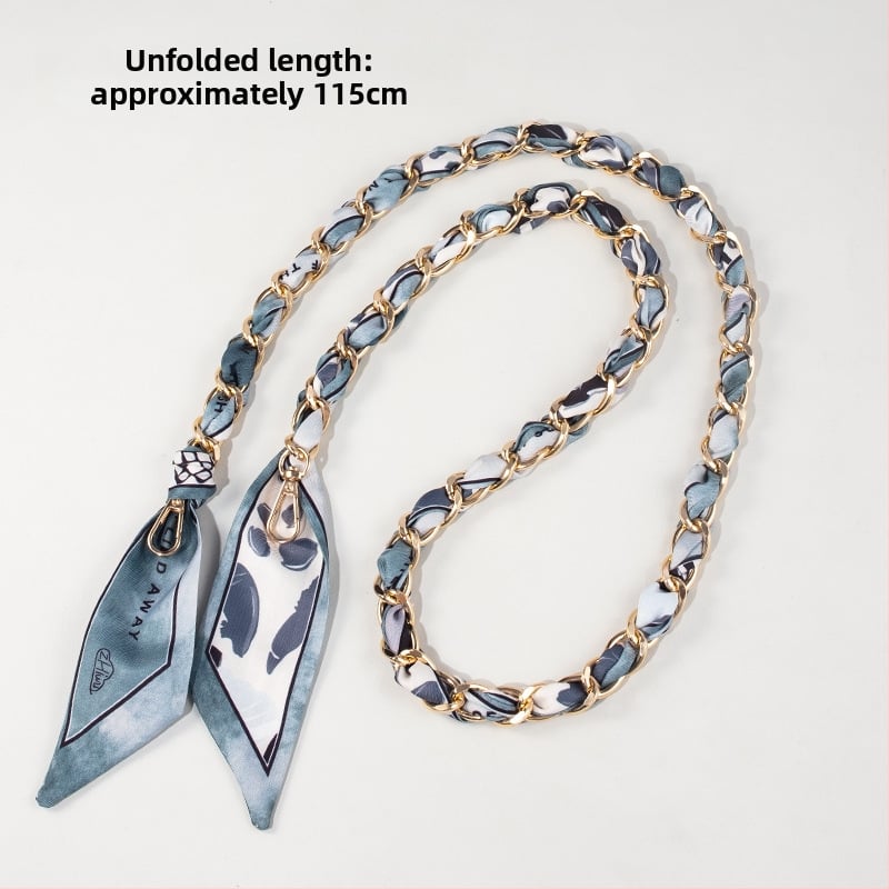 Weiqi hliníkový popruh na tašku, 2501021 - kockovaný vzor, jar 2025 uvedenie, štýl čerstvý a sladký