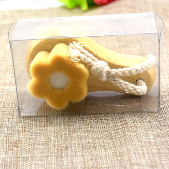 Čistiaca štetka na tvár s konkávnym tvarom ako kvet slivky, hlboké čistenie, jemné vlákna