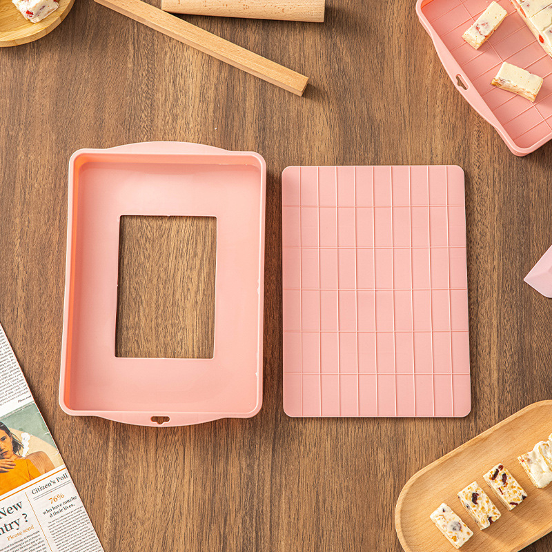 Sada foriem na nugát s vločkami snehu – nepriľnavé na pečenie, značka Polyester, pôvod Zhejiang, kategória cukrárska krabička, čínske štýl