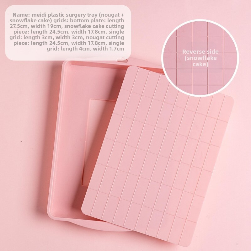 Sada foriem na nugát s vločkami snehu – nepriľnavé na pečenie, značka Polyester, pôvod Zhejiang, kategória cukrárska krabička, čínske štýl