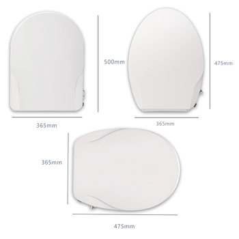 Integrované inteligentné sedátko na toaletu s bidetom, PP materiál, model hz001, nastaviteľný rozstup otvorov 15–19 cm, priama inštalácia, bez elektriny