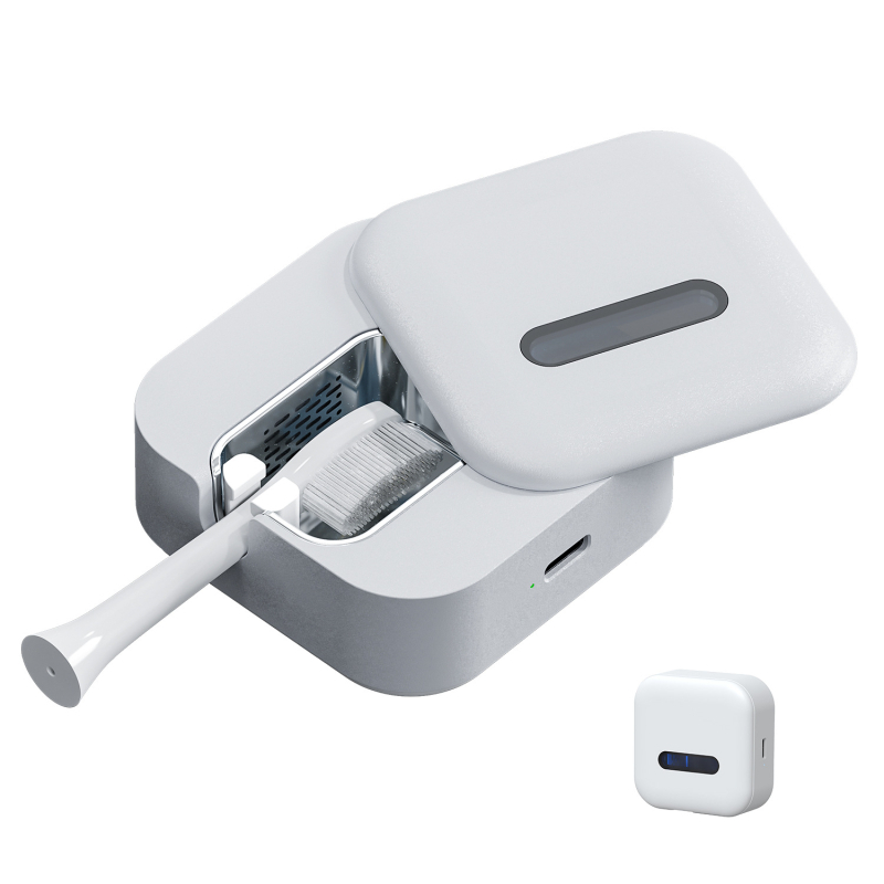 Sterilizátor na zubné kefky s UV dezinfekciou, prenosná dezinfekčná skrinka, model JY-YS08, metóda dezinfekcie: Smart UV, doba dezinfekcie: 60 s, napájanie: nabíjanie