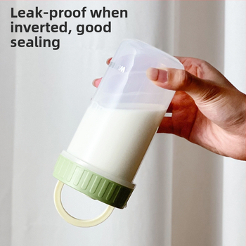 Pohár na mlieko a sójové mlieko — jednoduchý štýl, materiál PP + silikagél, značka WORTHBUY, pôvod Jieyang