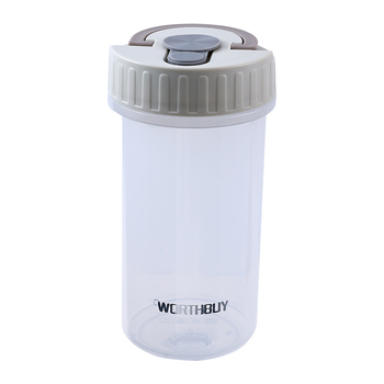 Pohár na mlieko a sójové mlieko — jednoduchý štýl, materiál PP + silikagél, značka WORTHBUY, pôvod Jieyang