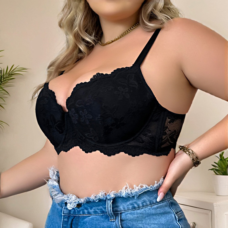 VIMIBRA Nylonová podprsenka tradičného štýlu, 3/4 košík, tenká tvarovaná miska, odnímateľné dvojité ramienka, zadný trojradový háčik, pohodlné nosenie