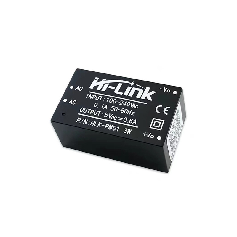 AC-DC izolovaný prepínaný napájací modul, vstup 220V, výstup 5V DC, HLK-PM01