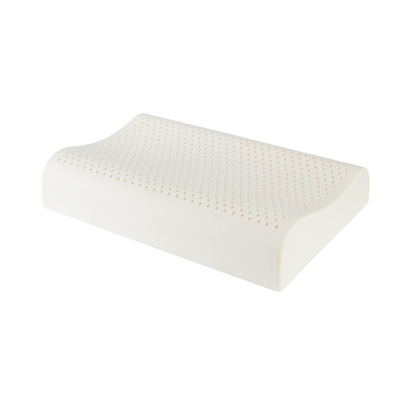 Vankúš z prírodného latexu s vlnitým tvarom na spanie pre krčnú oblasť, latexový obsah >90%, hmotnosť 2–3 kg, možnosť úpravy