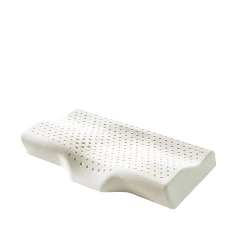 Motýľový latexový vankúš s prírodným latexom, obsah latexu nad 90%, pletené jadro, jednoduchý štýl