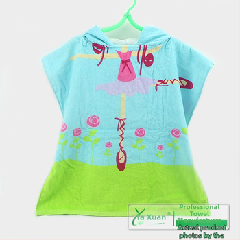 Детска кърпа за баня с качулка (чист памук, 260 г/м², реактивен печат, дизайн Тинкър Бел)