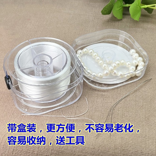 Elastický naväzovací šnúra pre perly a kryštály, odolný voči oderu, šperkársky materiál (Typ: Doplnky pre šperky; Materiál: Iný; Zverejnenie: Jarné 2023; Značka: Iné)