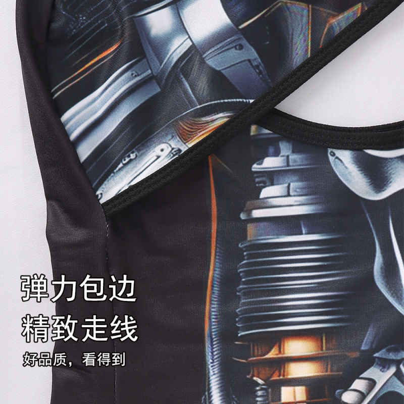 Zimná balaclava pre šport - vetruodolná maska na tvár na lyžovanie (BL-DF; polyester; vlastná úprava; muži aj ženy; Riding Face Mask)