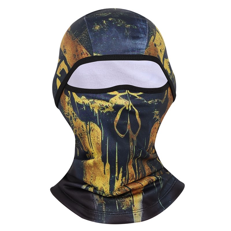 Zimná balaclava pre šport - vetruodolná maska na tvár na lyžovanie (BL-DF; polyester; vlastná úprava; muži aj ženy; Riding Face Mask)