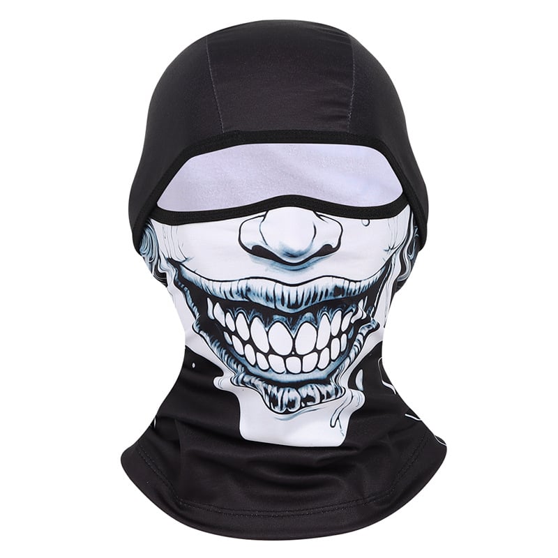 Zimná balaclava pre šport - vetruodolná maska na tvár na lyžovanie (BL-DF; polyester; vlastná úprava; muži aj ženy; Riding Face Mask)