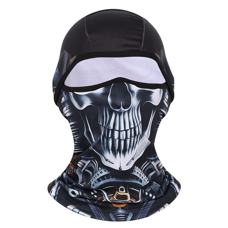 Zimná balaclava pre šport - vetruodolná maska na tvár na lyžovanie (BL-DF; polyester; vlastná úprava; muži aj ženy; Riding Face Mask)