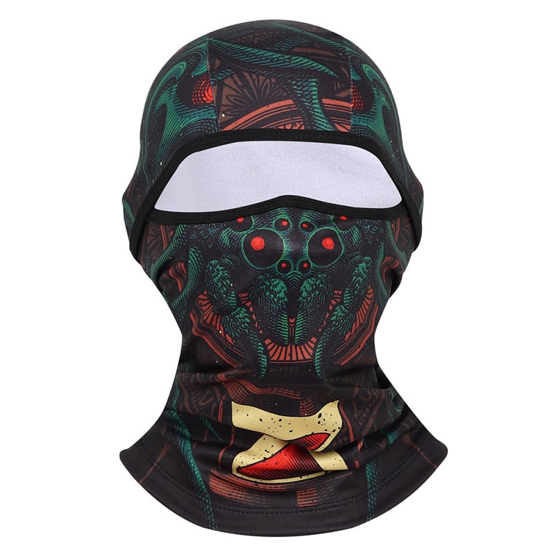 Zimná balaclava pre šport - vetruodolná maska na tvár na lyžovanie (BL-DF; polyester; vlastná úprava; muži aj ženy; Riding Face Mask)