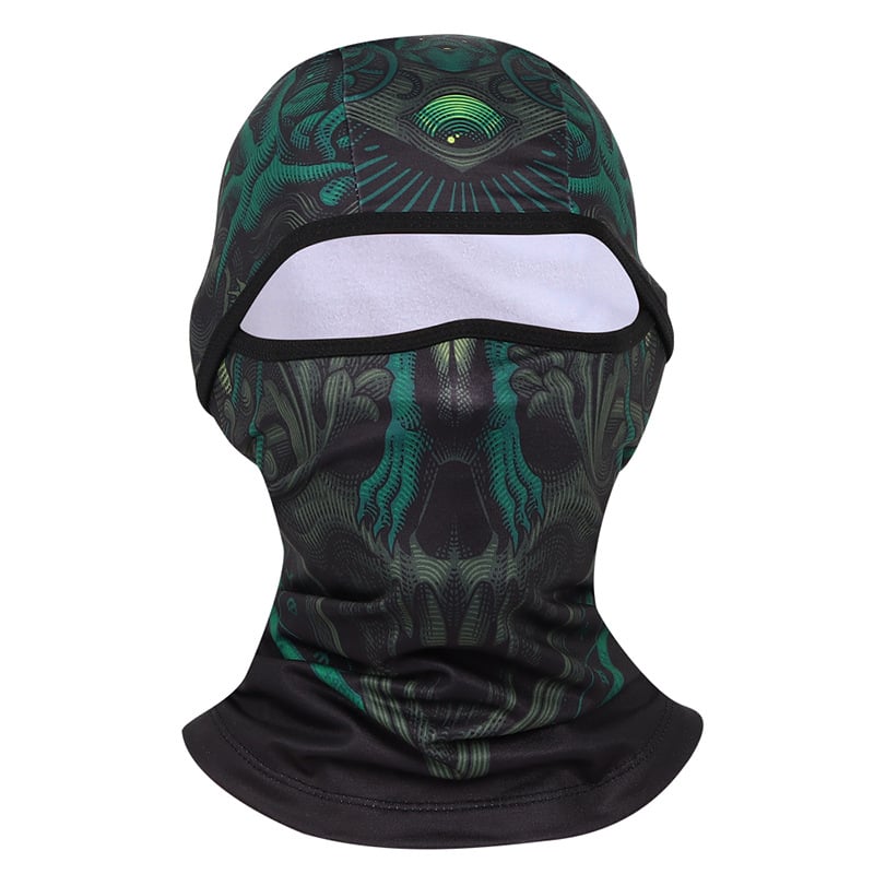 Zimná balaclava pre šport - vetruodolná maska na tvár na lyžovanie (BL-DF; polyester; vlastná úprava; muži aj ženy; Riding Face Mask)