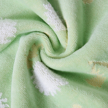 Detský uterák na tvár z čistej bavlny, textúra cut-pile, 32s vlákna, absorpcia 0–5 s