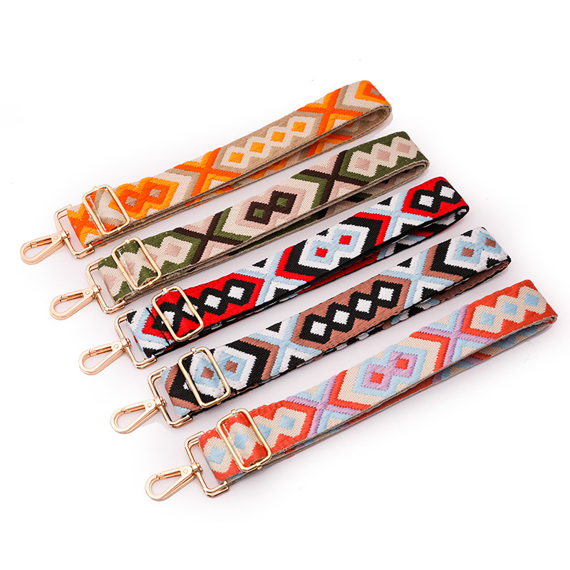 Ice Charm νάιλον ριγέ αναπνεύσιμη ιμάντας ώμου για τσάντες crossbody (καλοκαίρι 2023)