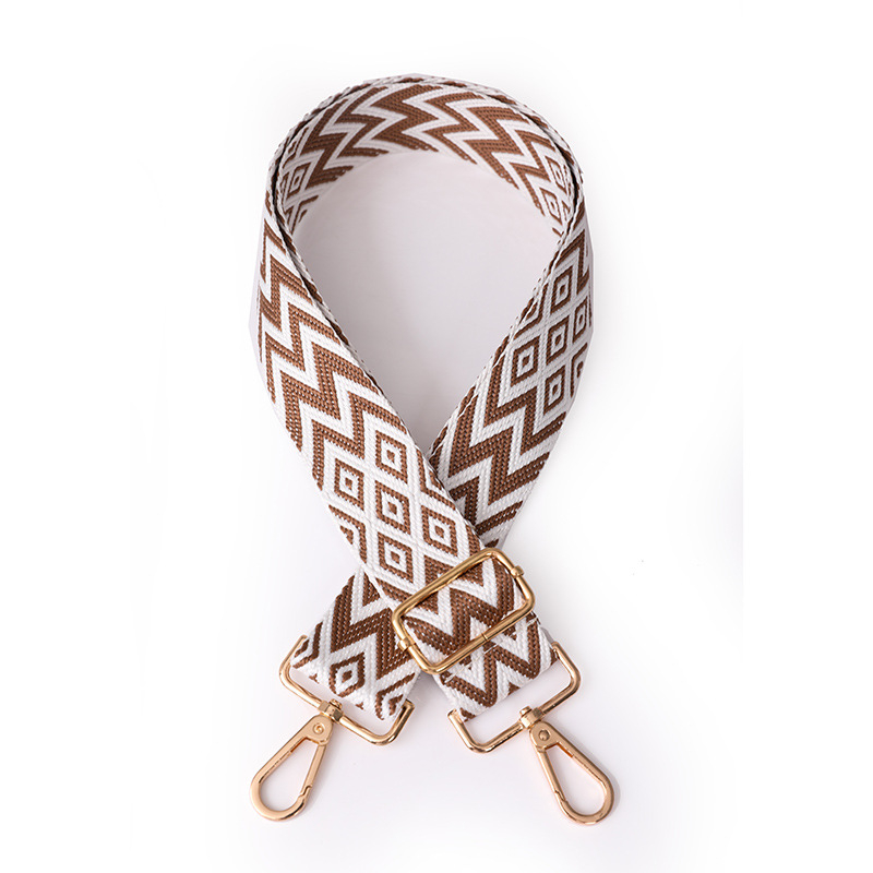 Ice Charm νάιλον ριγέ αναπνεύσιμη ιμάντας ώμου για τσάντες crossbody (καλοκαίρι 2023)