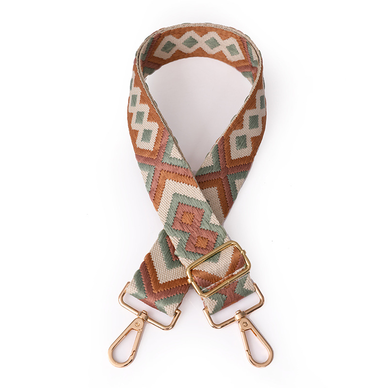 Ice Charm νάιλον ριγέ αναπνεύσιμη ιμάντας ώμου για τσάντες crossbody (καλοκαίρι 2023)