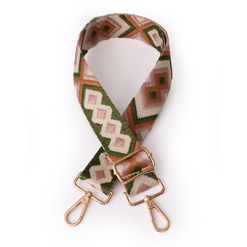 Ice Charm νάιλον ριγέ αναπνεύσιμη ιμάντας ώμου για τσάντες crossbody (καλοκαίρι 2023)