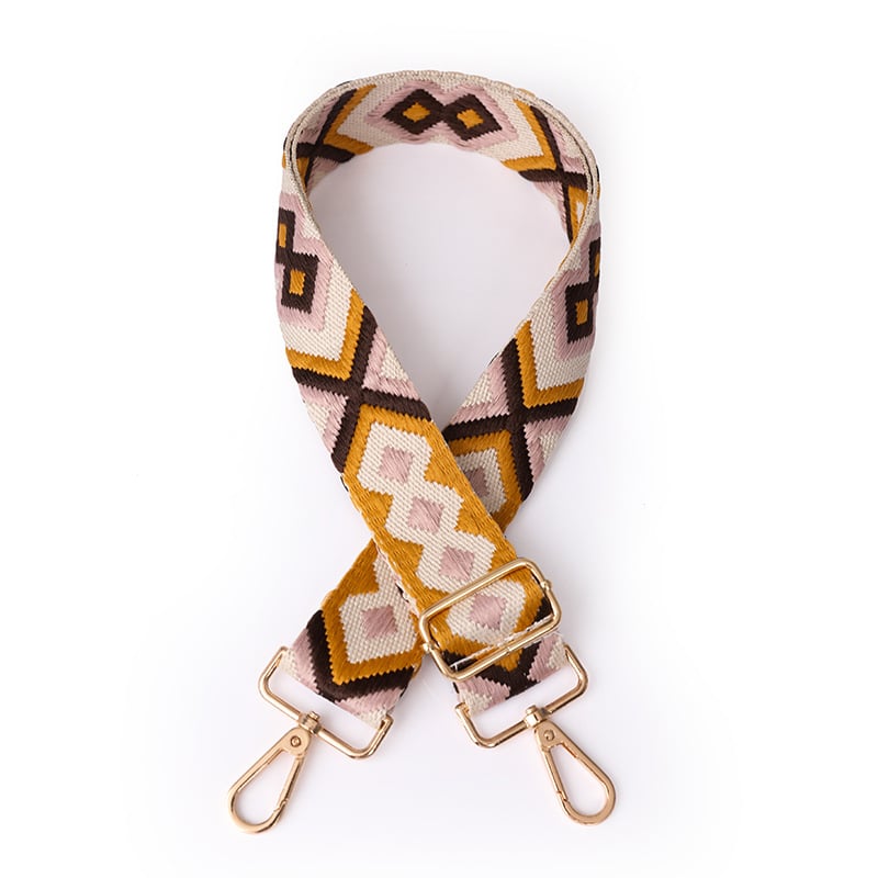 Ice Charm νάιλον ριγέ αναπνεύσιμη ιμάντας ώμου για τσάντες crossbody (καλοκαίρι 2023)