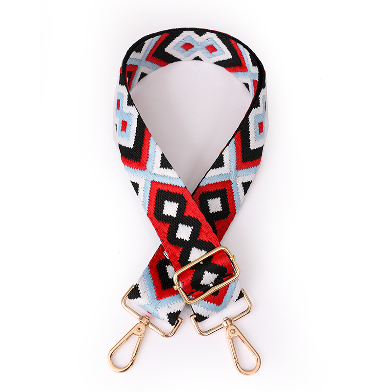 Ice Charm νάιλον ριγέ αναπνεύσιμη ιμάντας ώμου για τσάντες crossbody (καλοκαίρι 2023)