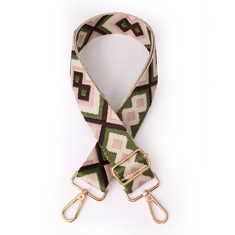 Ice Charm νάιλον ριγέ αναπνεύσιμη ιμάντας ώμου για τσάντες crossbody (καλοκαίρι 2023)