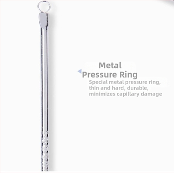 Nerezový extraktor na čierne bodky a pupienky – model C027, značka Other, pre všeobecné použitie