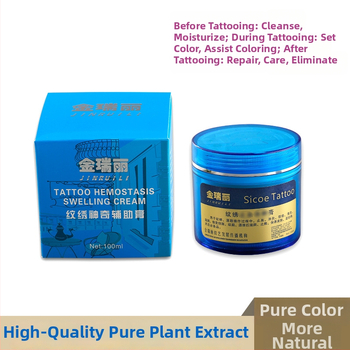 Kozmetický tetovací opravný krém Jin Ruili pre obočie, očné linky a pery, 60 g, balenie 100 kusov