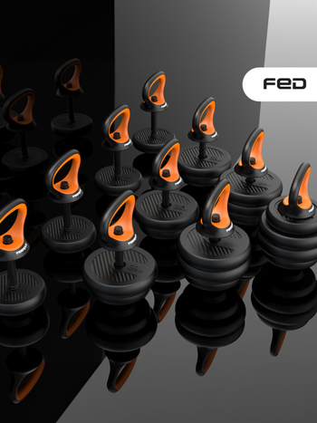 Flyton držiak na kettlebell – PE materiál, jednopierkové prevedenie, fitness príslušenstvo, stojan na činky a oporná doska na kliky