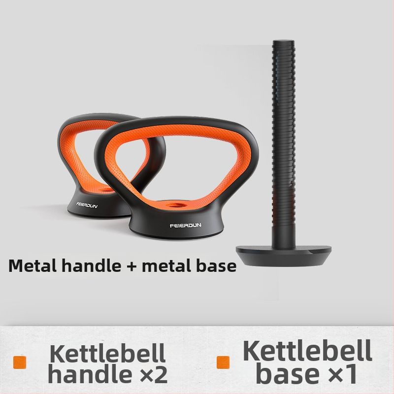 Flyton držiak na kettlebell – PE materiál, jednopierkové prevedenie, fitness príslušenstvo, stojan na činky a oporná doska na kliky