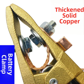 Klip akumulátora pre automobil z mosadzného tela s meďnatým jadrom, ťažká konštrukcia, čiastočne uzavretý dizajn