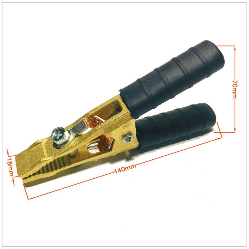 Klip akumulátora pre automobil z mosadzného tela s meďnatým jadrom, ťažká konštrukcia, čiastočne uzavretý dizajn