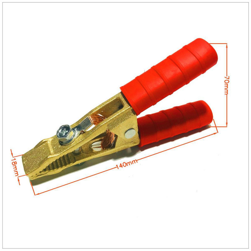 Klip akumulátora pre automobil z mosadzného tela s meďnatým jadrom, ťažká konštrukcia, čiastočne uzavretý dizajn