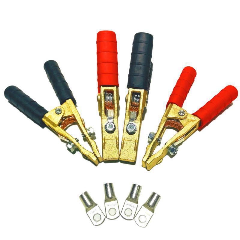 Klip akumulátora pre automobil z mosadzného tela s meďnatým jadrom, ťažká konštrukcia, čiastočne uzavretý dizajn