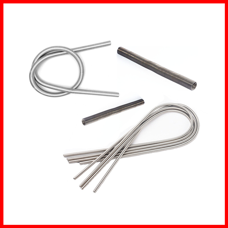 Nerezové oceľové pružiny pre elektroniku a strojárstvo: kompresné, ťahové a torzné pružiny; vysokoteplotná odolnosť a tlmenie nárazov.