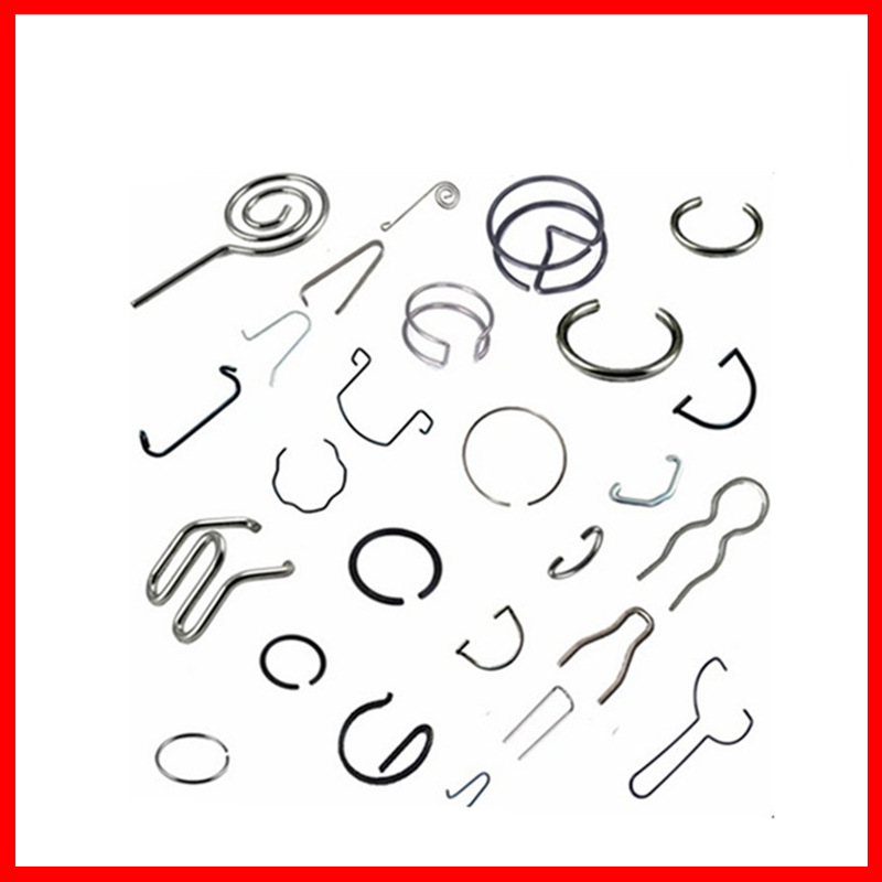 Nerezové oceľové pružiny pre elektroniku a strojárstvo: kompresné, ťahové a torzné pružiny; vysokoteplotná odolnosť a tlmenie nárazov.