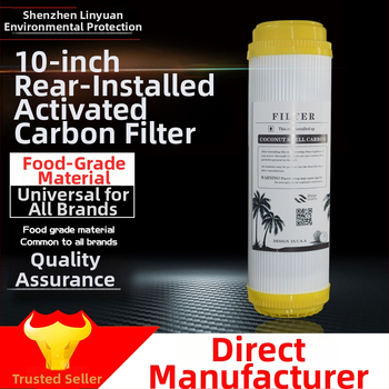 Filtračný prvok pre čistič vody s ABS plášťom, granúlovaný aktívny uhlík (acid-washed), hodnota jódu 1200, univerzálne príslušenstvo pre čističe vody