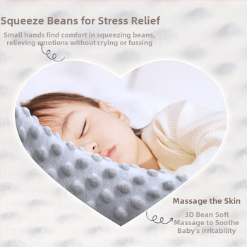 Памучно бебешко одеяло, 1000–1500 g, за бебета и деца до 12 години, персонализируемо