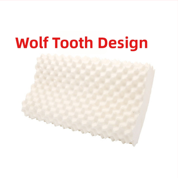 Latexová vankúš na krk – obdĺžnikový, výška 10–15 cm, hmotnosť 0,5–1,0 kg, polyesterový povrch, latexový obsah 80–90%