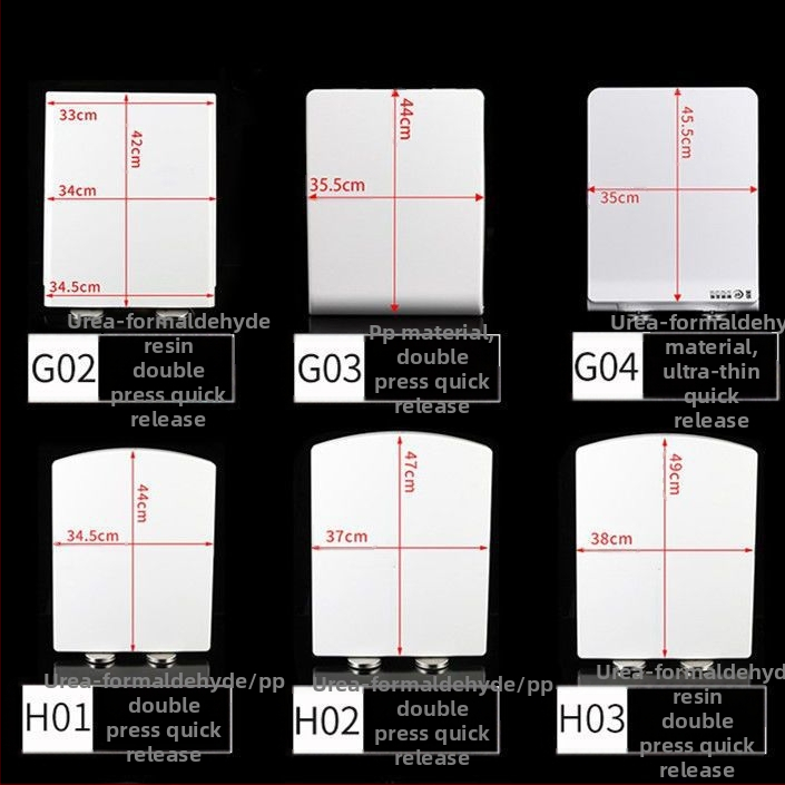 Kvadrātveida tualetes vāks, biezs un izturīgs ar pildījumu, regulējams montāžas atveru attālums 10–18 mm, materiāls: urea-formaldehīda sveķi
