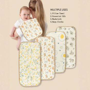 Detská gáza bavlnená utierka, absorbujúca pre deti