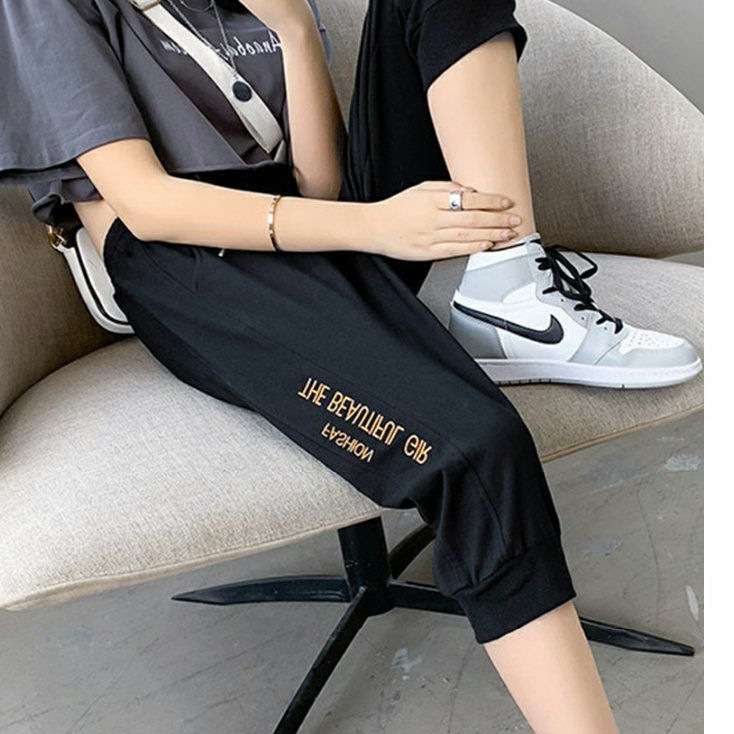 Tehotenské bavlnené cropped legíny s oporou brucha, voľný strih, 90–95% bavlna, jar 2025